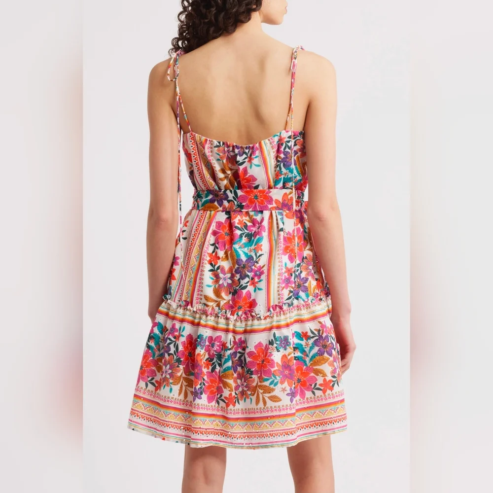Julia Jordan Floral Mini Dress Size M NWT - Picture 2 of 13